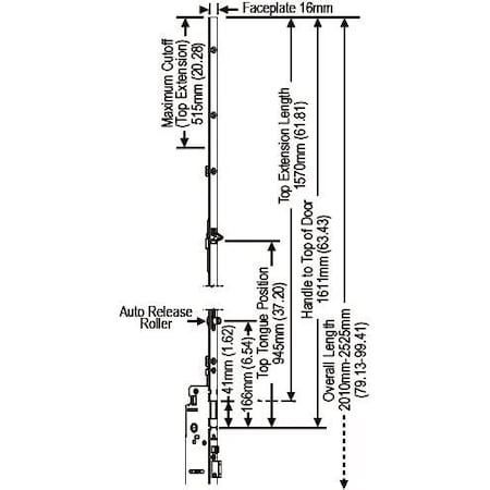 Strybuc Auto Top Tongue Extension 850-8778591